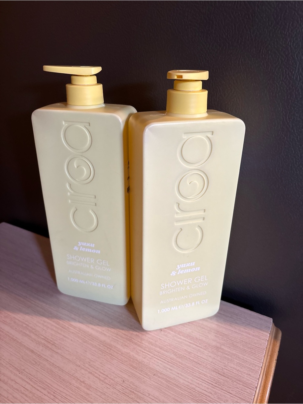 Bundle Ciroa shower gel.  Yuzu & Lemon
